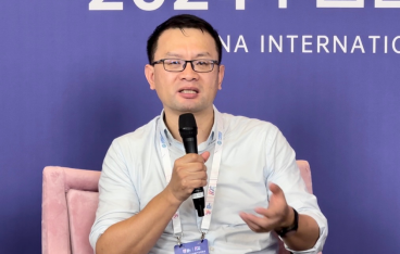 中国电子首席科学家蒋国飞。中国经济网记者宋雅静/摄