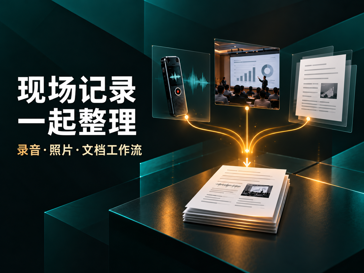 【今日资讯】元宝录音笔升级:现场录音、照片与后续文档可串联