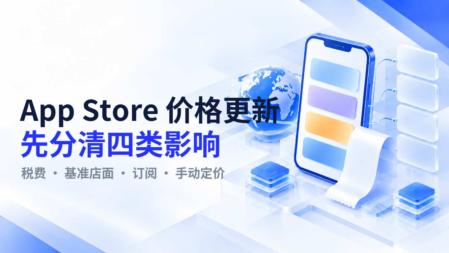 【今日资讯】App Store 多地价格更新已生效:出海 App 要分清税费、基准店面与订阅